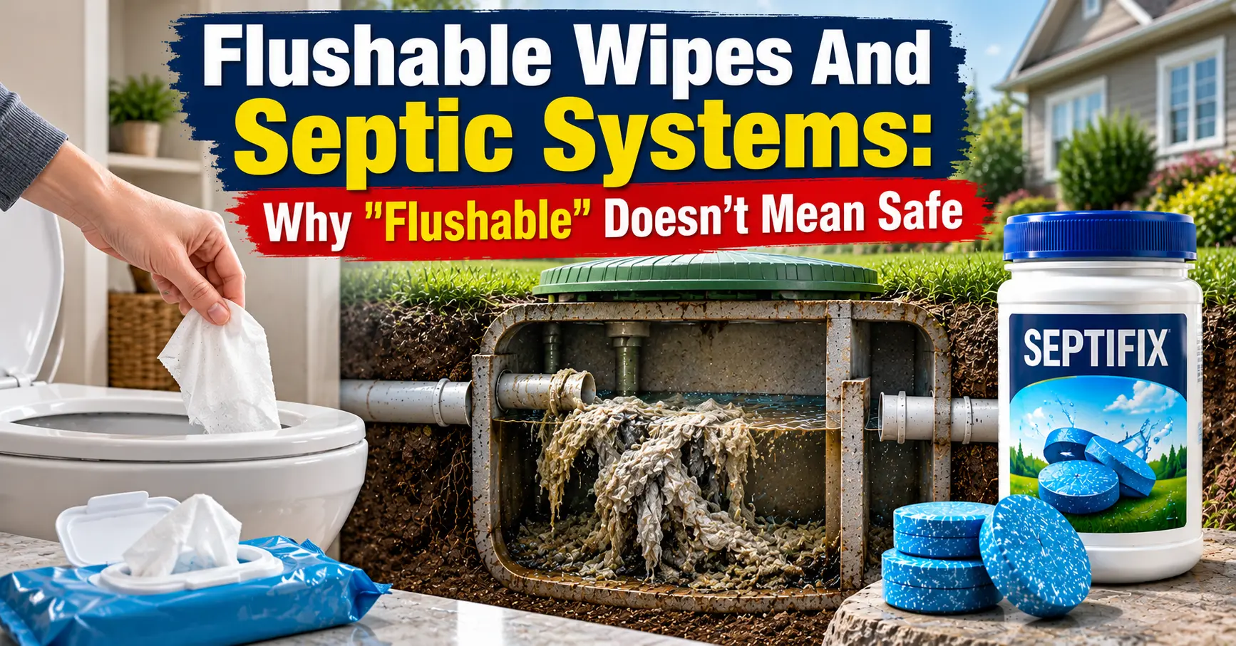 Flushable Wipes And Septic Systems