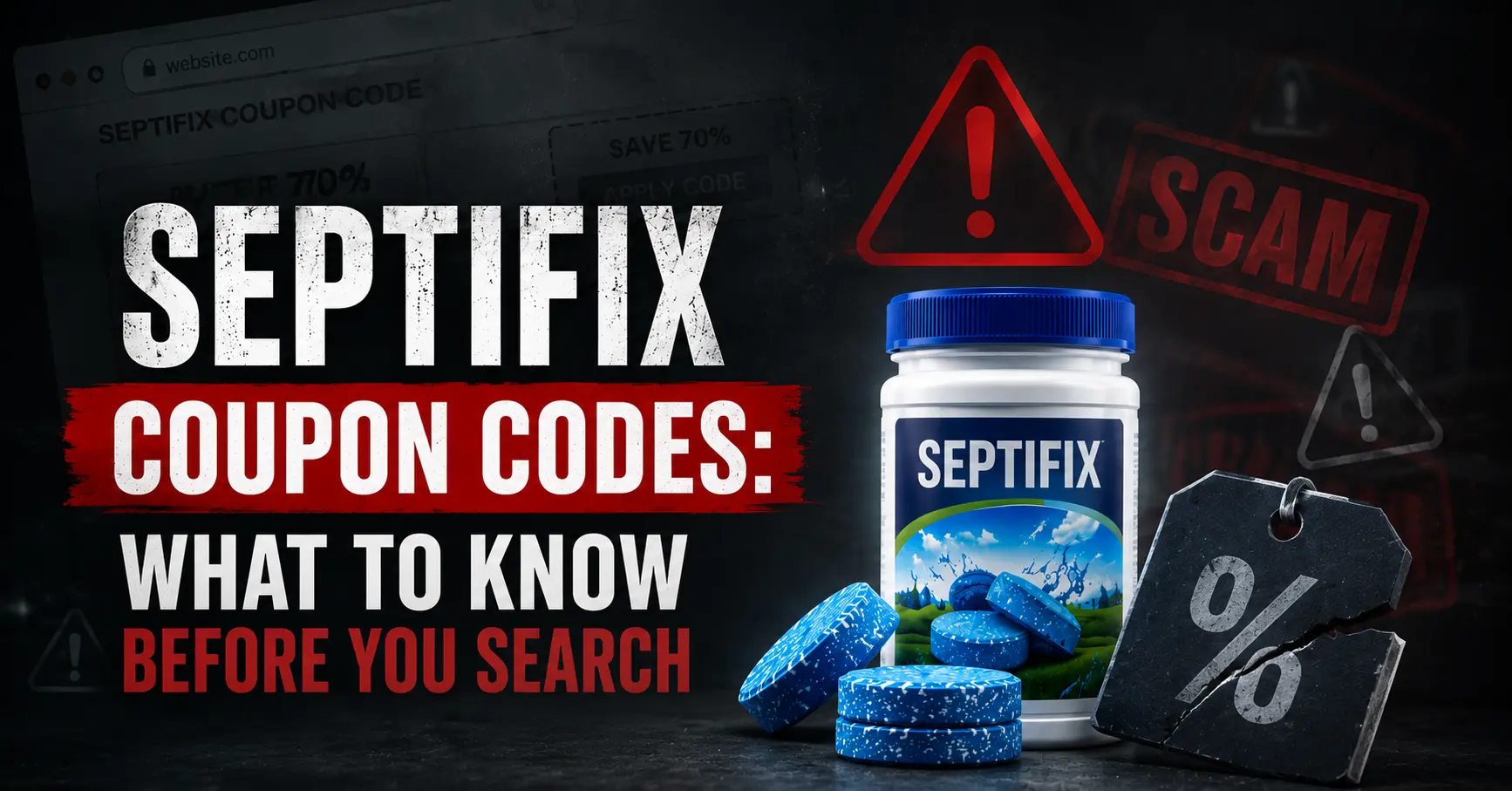 Septifix Coupon Codes