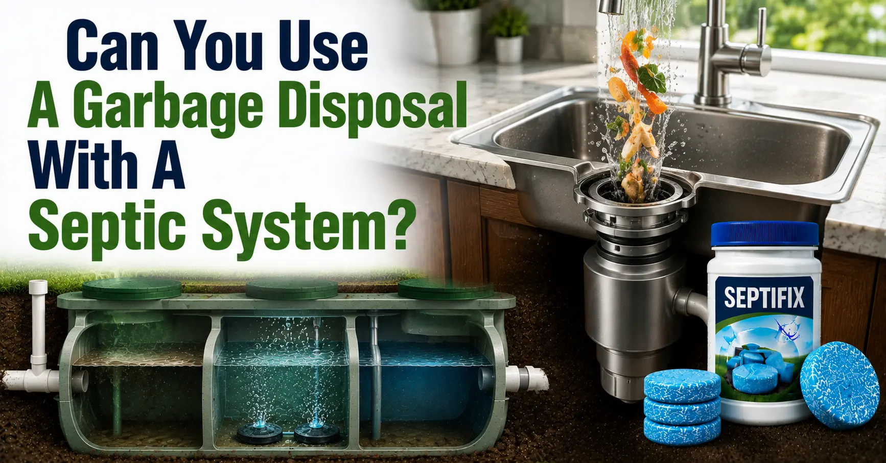 Can You Use A Garbage Disposal With A Septic System
