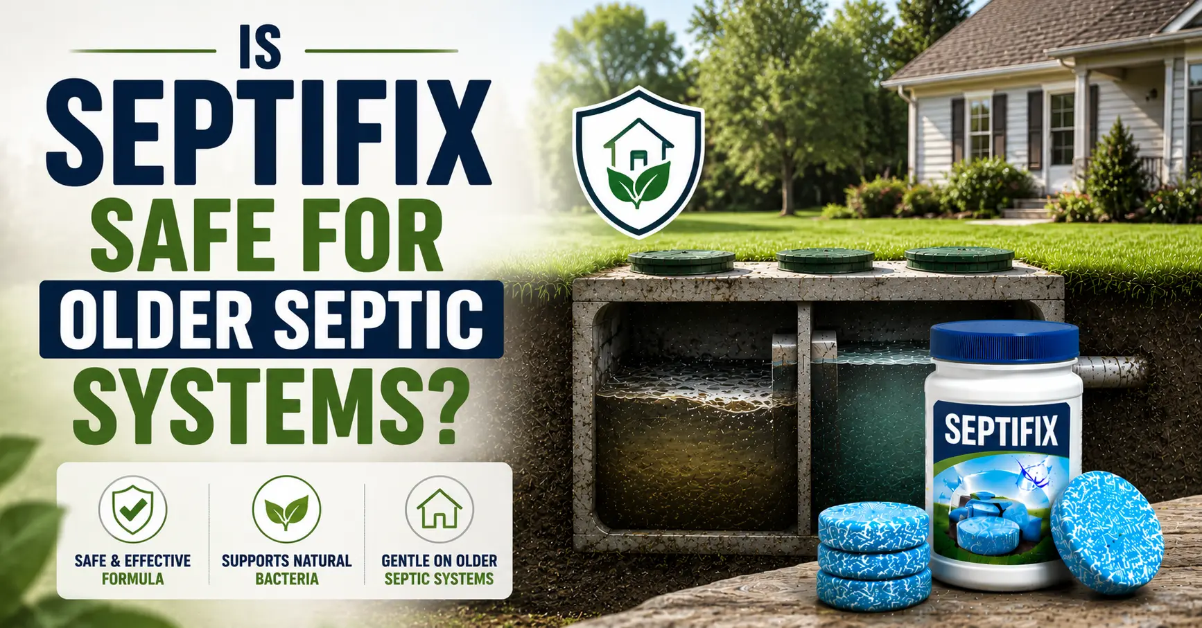 Is Septifix Safe For Older Septic Systems