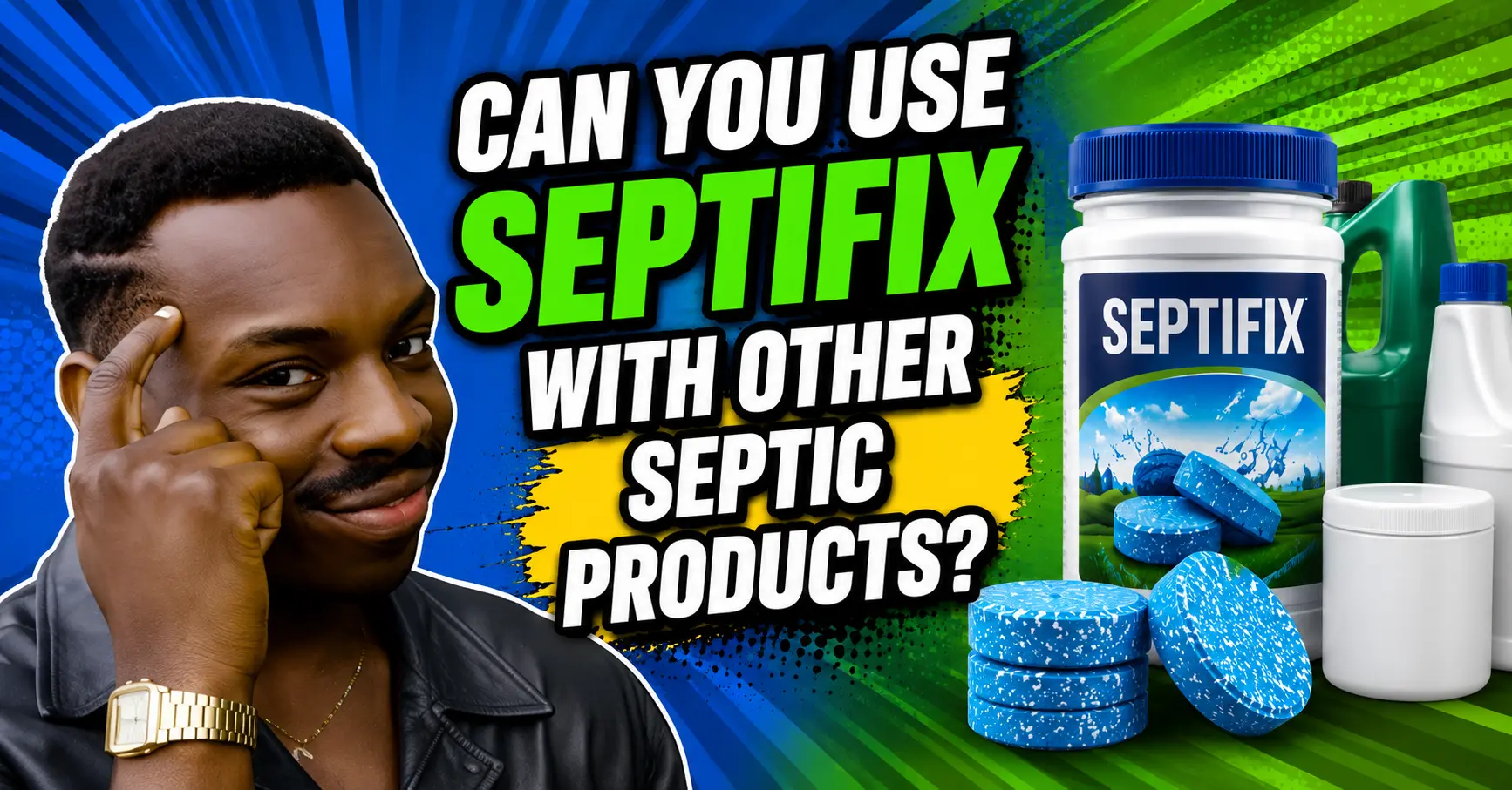 Can You Use Septifix With Other Septic Products