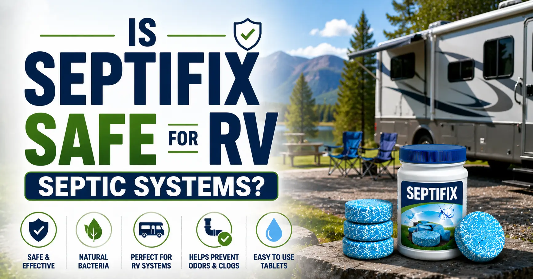 Is Septifix Safe For RV Septic Systems