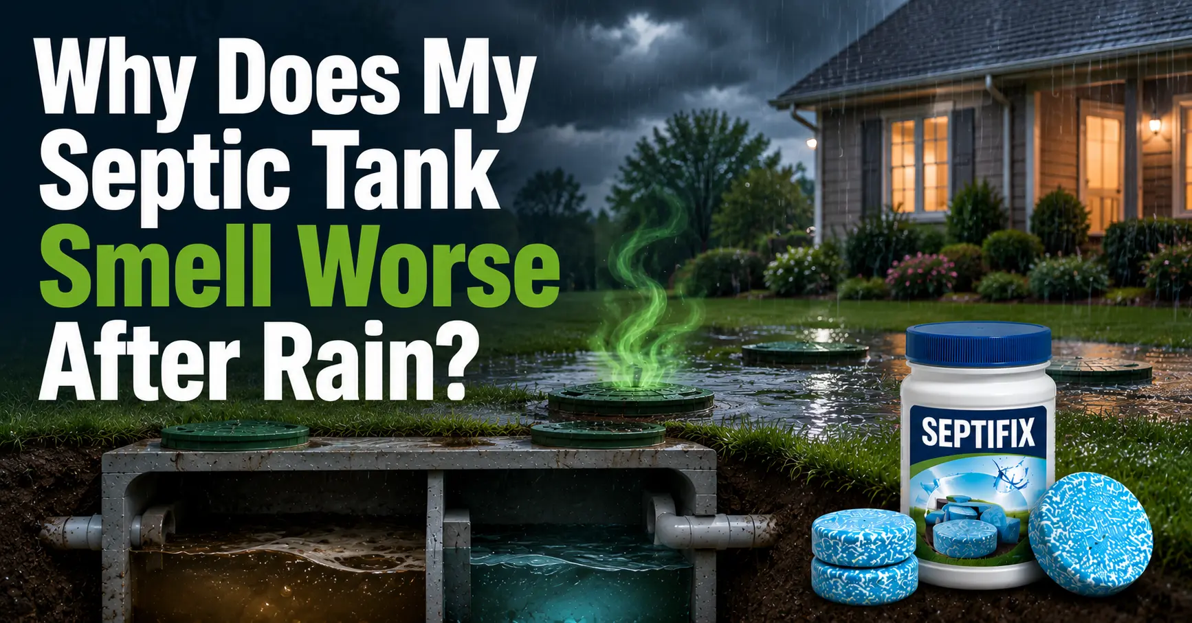Septic Tank Smell After Rain