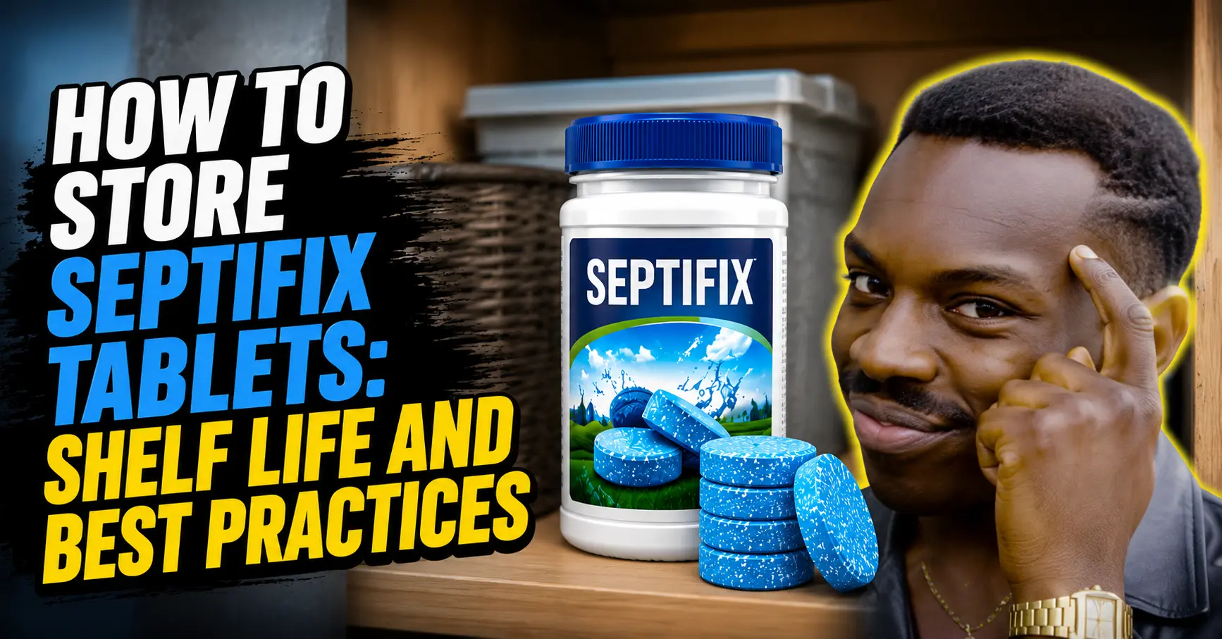 How To Store Septifix Tablets