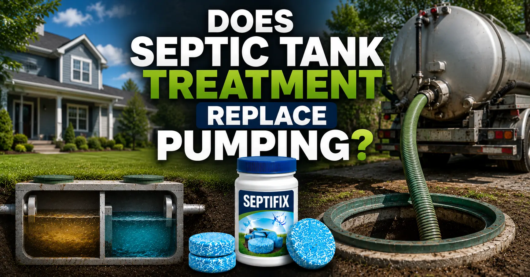 Does Septic Tank Treatment Replace Pumping
