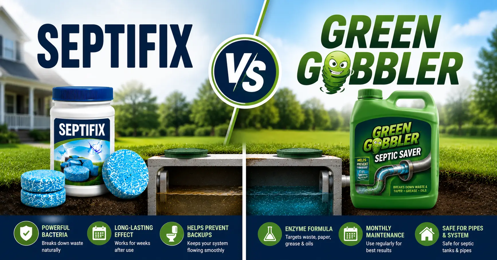 Septifix vs Green Gobbler